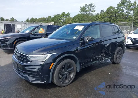 2023 Volkswagen Tiguan 2.0T Se R-Line Black from USA, damaged, VIN 3VV8B7AX2PM140903